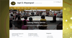 Desktop Screenshot of amayangsari.com