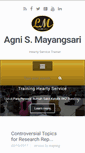 Mobile Screenshot of amayangsari.com